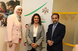 الأمير مرعد يلتقي وزيرة الشؤون الاجتماعية اللبنانية