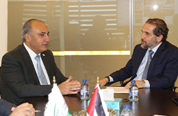 Prince Mired meets Amman Mayor