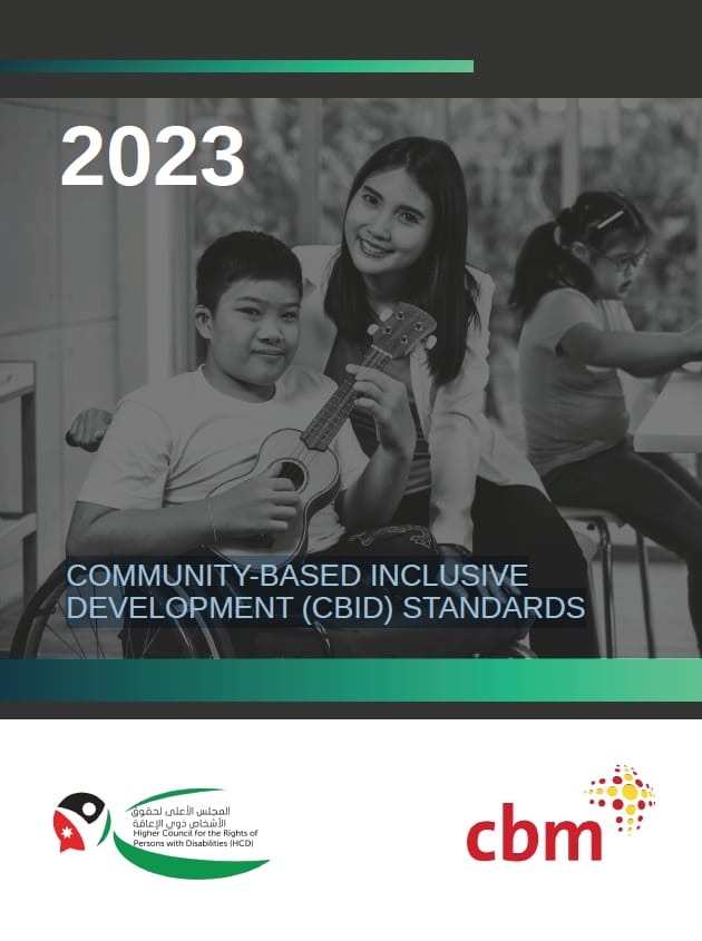 COMMUNITY-BASED INCLUSIVE DEVELOPMENT (CBID) STANDARDS